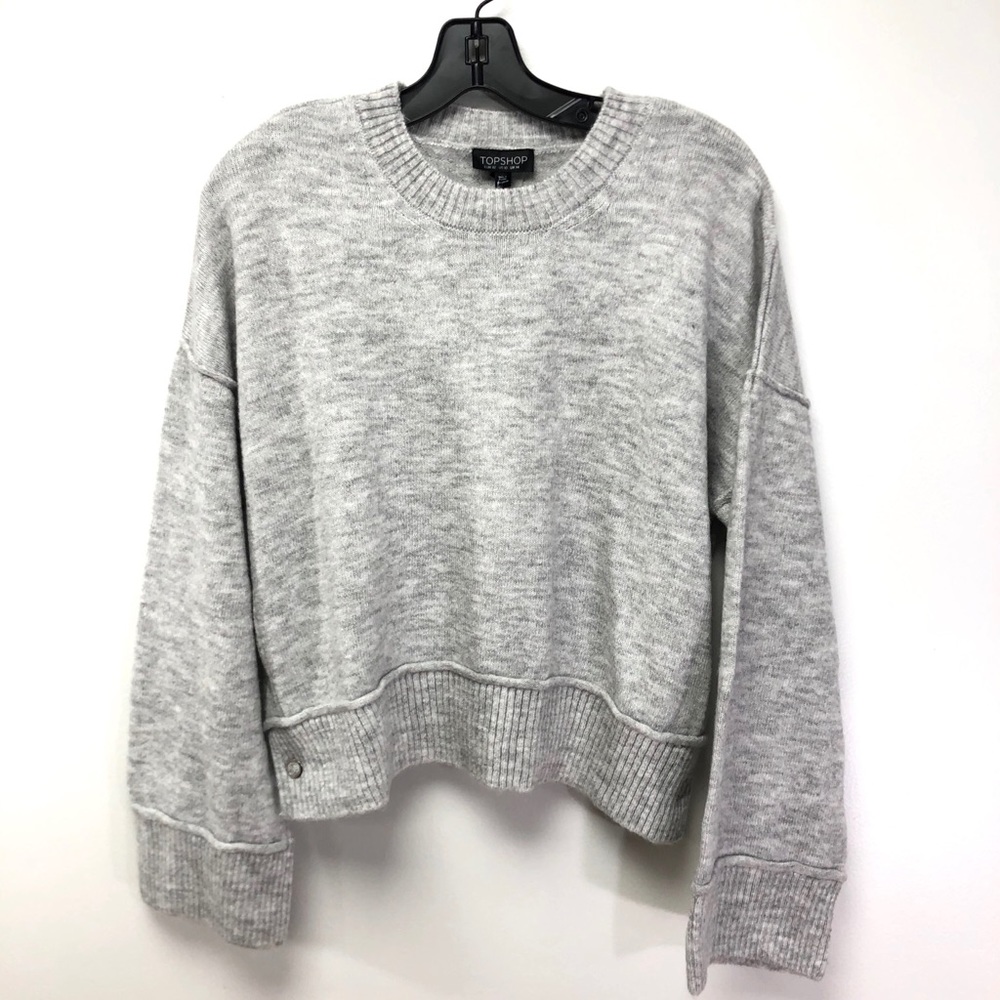 Topshop Gray Sweater